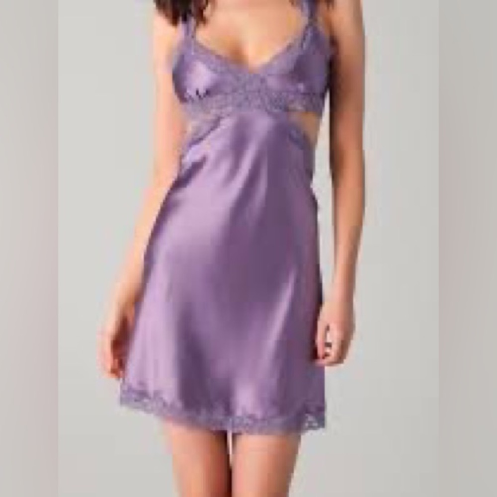 Stella McCartney Clara Whispering Chemise and thong